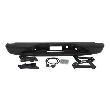 Bumper Assembly Rear Step Bumper Assembly Primed for Chevrolet Silverado 1500 Silverado 1500 Classic GMC Sierra 1500 Sierra 1500 Classic