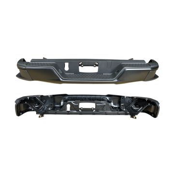 Bumper Assembly Rear w/o Park Assist Sensors Black for Chevrolet Colorado GMC Canyon