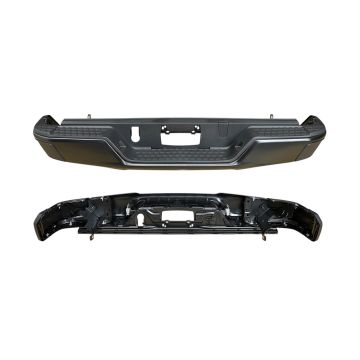 Bumper Assembly Rear w/o Park Assist Sensors Black for Chevrolet Colorado GMC Canyon