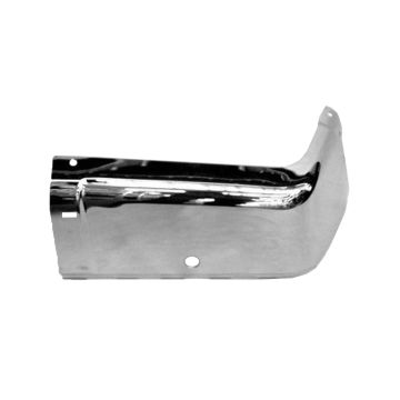 Bumper Extension Rear Left Outer w/Rear Object Sensor Chrome CAPA for Chevrolet Silverado 1500 Silverado 2500 HD Silverado 3500 HD GMC Sierra 1500 Sierra 2500 HD Sierra 3500 HD
