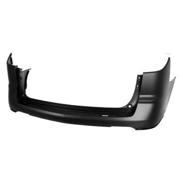 Bumper Cover Rear Upper w/o Rear Object Sensors Primed for Chevrolet Traverse 2013-2017