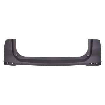 Bumper Cover Rear Upper w/Side Obstacle Detection Primed CAPA for Chevrolet Equinox 2018-2024