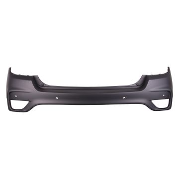 Bumper Cover Rear Upper w/o Keyless Entry w/Side Object Sensor Primed CAPA for Chevrolet Trax 2017-2022