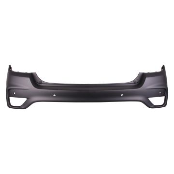 Bumper Cover Rear Upper w/Keyless Entry w/Side Object Sensor Primed CAPA for Chevrolet Trax 2017-2022