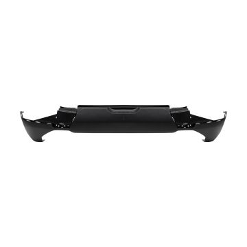 Bumper Cover Rear Lower w/o Parking Sensors Black CAPA for Chevrolet Blazer L Base True North LT 2019-2022