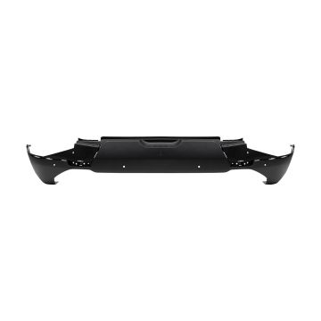 Bumper Cover Rear Lower w/Parking Sensors Black CAPA for Chevrolet Blazer L Base True North LT 2019-2022