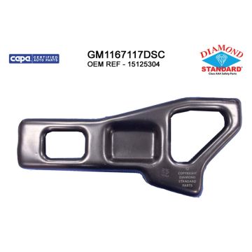 Bumper Bracket Rear Right Inner Bar Bracket CAPA for Chevrolet Astro GMC Safari