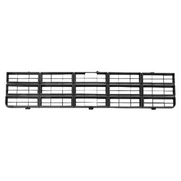Grille Assembly w/o Sport Pkg Replacement Type For Painted May Require New Moldings Argent Black Primed for Chevrolet C10 C10 Suburban C20 C20 Suburban C30 G10 G20 G30 K10 K10 Suburban K20 K20 Suburban K30 K5 Blazer