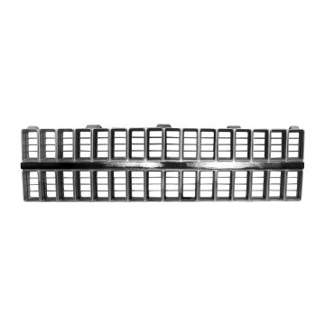 Grille Assembly w/Molding Holes Chrome for Chevrolet C10 C10 Suburban C20 C20 Suburban C30 K10 K10 Suburban K20 K20 Suburban K30 K5 Blazer