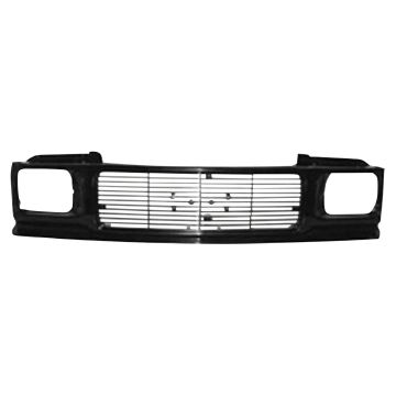 Grille Assembly Includes Lower Filler Panel Matte Black for GMC S15 Jimmy Sonoma