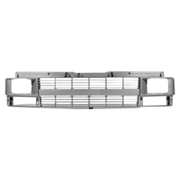 Grille Assembly w/Sealed Beam Headlamps for Chevrolet Astro 1995-2005