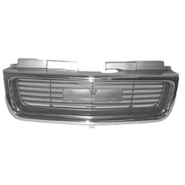 Grille Assembly Chrome & Argent for GMC Jimmy Sonoma