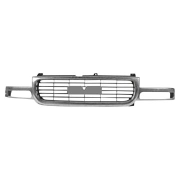 Grille Assembly Chrome & Black for GMC Sierra 1500 Yukon Yukon XL 1500