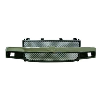 Grille Assembly Chrome for Chevrolet Express 1500 Express 2500 Express 3500