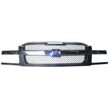 Grille Assembly Black w/RPO-41U w/Body Cladding for Chevrolet Avalanche 1500 Avalanche 2500