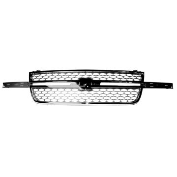Grille Assembly Chrome for Chevrolet Silverado 1500 Silverado 1500 Classic