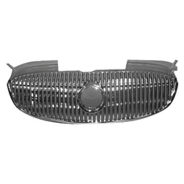 Grille Assembly w/o Mouldings Chrome for Buick Lucerne 2010-2011