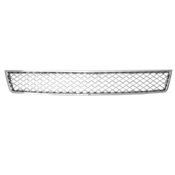Grille Assembly Lower w/Off Road Pkg Chrome w/Platinum Mesh for Chevrolet Avalanche Suburban 1500 Suburban 2500 Tahoe