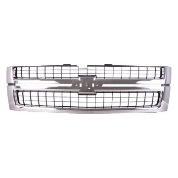 Grille Assembly CAPA for Chevrolet Silverado 2500 HD Silverado 3500 HD