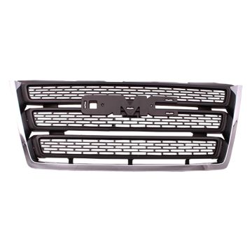 Grille Assembly w/Chrome Molding w/o Appearance Pkg CAPA for GMC Terrain SLE 2010-2015