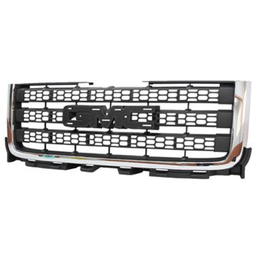 Grille Assembly for GMC Sierra 2500 HD Sierra 3500 HD