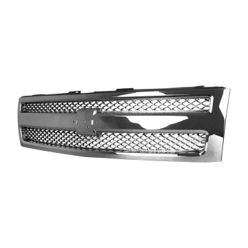 Grille Assembly Chrome for Chevrolet Silverado 1500 2012-2013