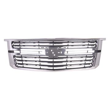 Grille Assembly Luxury Edition w/Adaptive Cruise Control w/Chrome Moulding CAPA for Chevrolet Suburban Tahoe