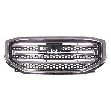 Grille Assembly w/Chrome Surround w/o All Terrain Pkg CAPA for GMC Acadia SLT SLE 2017-2019