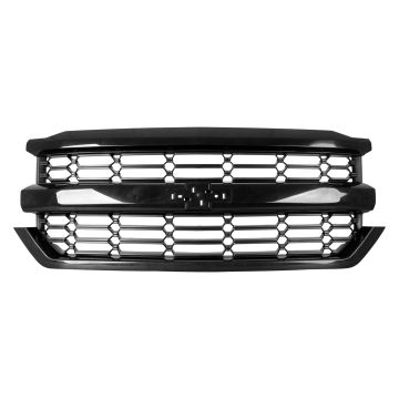 Grille Assembly Black Inner CAPA for Chevrolet Silverado 1500 Silverado 1500 LD