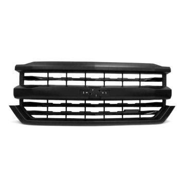 Grille Assembly w/Z71 Pkg Black Trim CAPA for Chevrolet Silverado 1500 Silverado 1500 LD