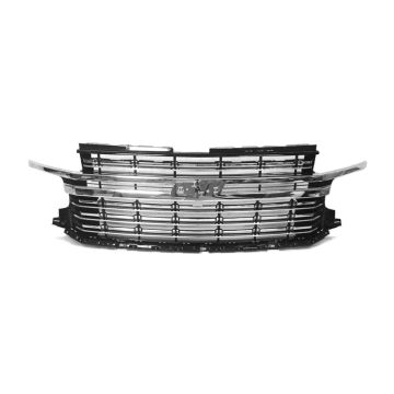 Grille Assembly Galvano Silver for Chevrolet Suburban Tahoe