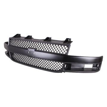 Grille Assembly Black/Gray CAPA for Chevrolet Express 2500 Express 3500
