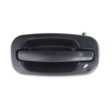 Exterior Door Handle Front Left w/o Body Cladding Textured Black for Cadillac Escalade Chevrolet Avalanche 1500 2500 Silverado 3500 Suburban Tahoe GMC Sierra 1500 2500 3500 Yukon XL