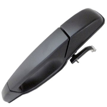 Exterior Door Handle Front Right w/o Key Hole Black Smooth Plastic for Chevrolet Silverado 1500 Silverado 2500 HD Silverado 3500 HD GMC Sierra 1500 Sierra 2500 HD Sierra 3500 HD