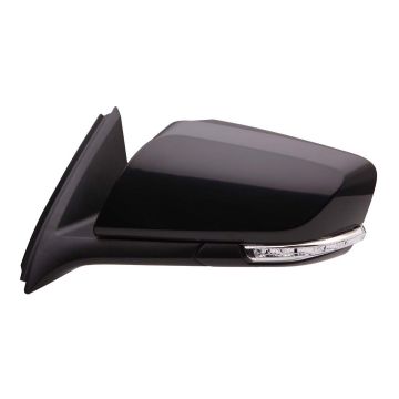 Door Mirror Left w/Signal Lamps w/o Blind Spot Sensor w/Cover for Chevrolet Impala Eco LT 2014-2020