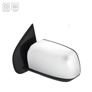 Door Mirror Assembly Left Power Heated 2nd Design Chrome for Chevrolet Colorado GMC Canyon