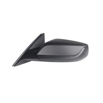 Door Mirror Left Flat w/Cover Textured Black for Chevrolet Malibu L LS RS 2016-2024