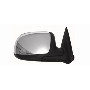 Door Mirror Assembly Right Standard Style Power Remote Heated Chrome for Chevrolet Silverado 1500 GMC Sierra 1500