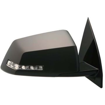 Door Mirror Assembly Right Power Heated Manual Folding w/Signal Lamp for Chevrolet Traverse GMC Acadia
