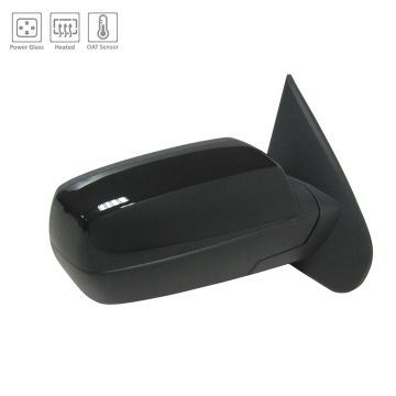 Door Mirror Assembly Right Standard Power Heated Manual-Fold w/Cover Eng Brake Exhaust (K40) for Chevrolet Silverado 2500 HD Silverado 3500 HD GMC Sierra 2500 HD Sierra 3500 HD