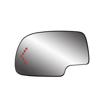 Door Mirror Glass Left Heated w/Signal Lamps w/Light Sensitive for Cadillac Escalade Chevrolet Avalanche 1500 2500 Silverado Suburban Tahoe GMC Sierra 1500 Yukon XL