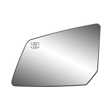 Door Mirror Glass Left Manual Fold Mirror w/o Signal Heated Flat for GMC Acadia Acadia Limited Saturn Outlook