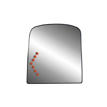 Door Mirror Glass Left Upper Except 2015 1/2 Model Year Trailer Tow Type Power Heated Flat for Cadillac Escalade Chevrolet Silverado 1500 2500 Suburban Tahoe GMC Sierra 1500 2500 3500 Yukon XL