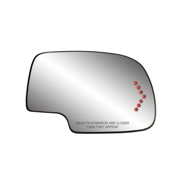 Door Mirror Glass Right Heated w/Signal Lamps w/Light Sensitive for Cadillac Escalade Chevrolet Avalanche 1500 2500 Silverado Suburban Tahoe GMC Sierra 1500 Yukon XL