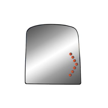 Door Mirror Glass Right Upper Except 2015 1/2 Model Year Trailer Tow Type Power Heated Convex for Cadillac Escalade Chevrolet Silverado 1500 2500 Suburban Tahoe GMC Sierra 1500 2500 3500 Yukon XL