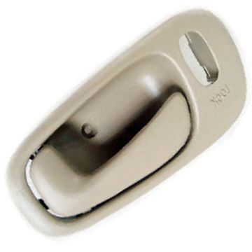 Interior Door Handle Front Left w/Power Locks Gray Inside for Chevrolet Prizm 2000-2002