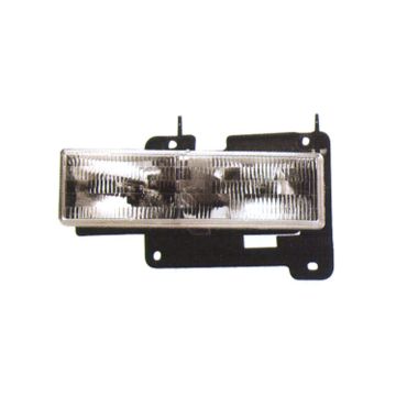 Headlight Assembly Composite Left Z71 w/Composite Headlamps w/Composite Lamp for Chevrolet Blazer C1500 Suburban C2500 C3500 K1500 K2500 K3500 Tahoe GMC C1500 Suburban C2500 C3500 K1500 K2500 K3500 Yukon