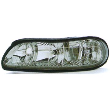 Headlight Assembly Composite Left CAPA for Chevrolet Malibu Oldsmobile Cutlass