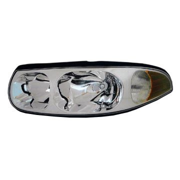 Headlight Assembly Composite Left w/Cornering/Marker Lamp Limited w/Fluted High Beam Surface for Buick LeSabre 2000-2005