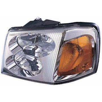 Headlight Assembly Composite Left CAPA for GMC Envoy 2002-2009